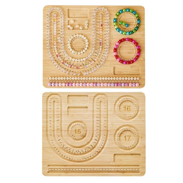  Kralenbord Tray DIY Knutselgereedschap voor Meisjes Ketting Kralen Sieraden Ontwerpers