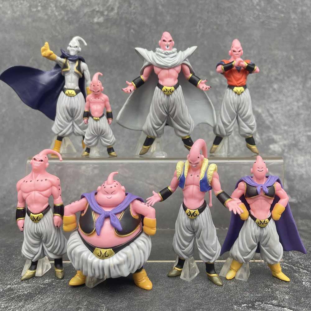 

8 pieces/set of doll toys DBZ Super Saiyan action doll animation series PVC model doll birthday gift children s office ornament