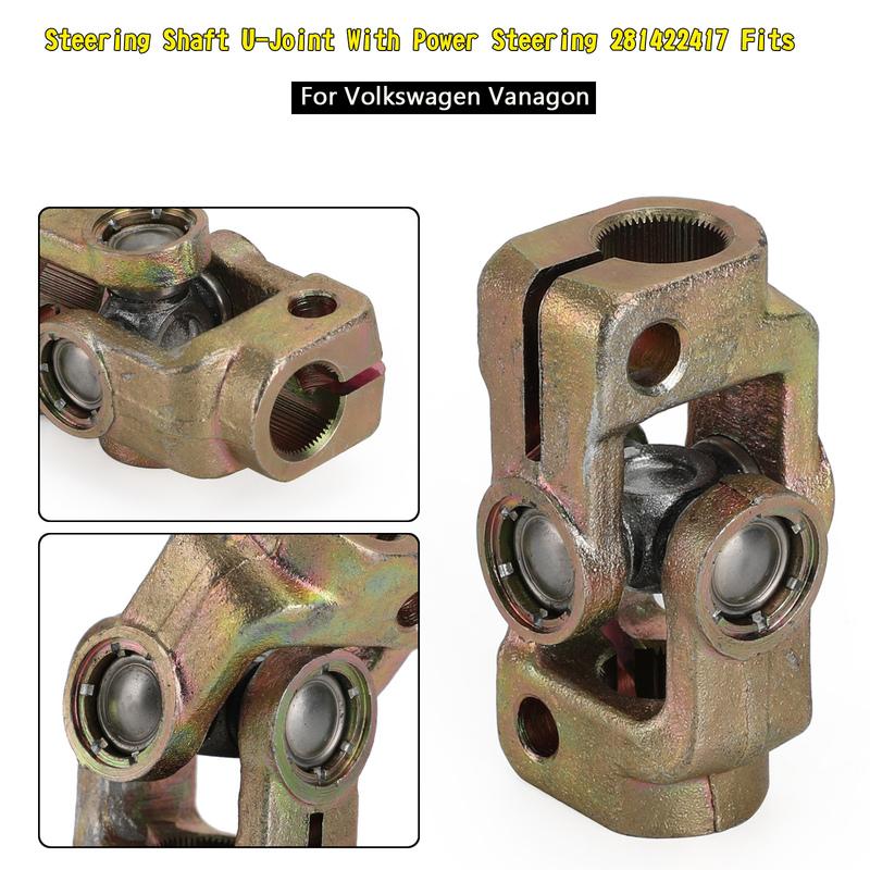 Artudatech Steering Shaft U-Joint With Power Steering 281422417 Fits For Volkswagen Vanagon Car Accessories