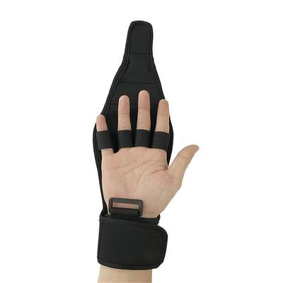 Guantes Auxiliares de Rehabilitación de Dedos para Fitness Férula de Agarre Deterioro de Mano Dedo Fijo Guante de Mano Caliente