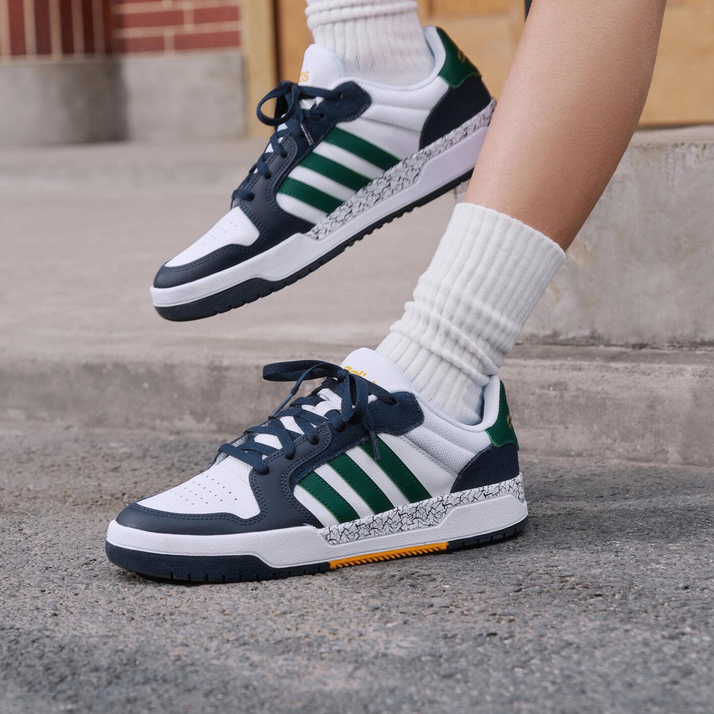 Adidas Textile, Synthetic Leather, Split Cow Leather Low top Skateboar 36.5