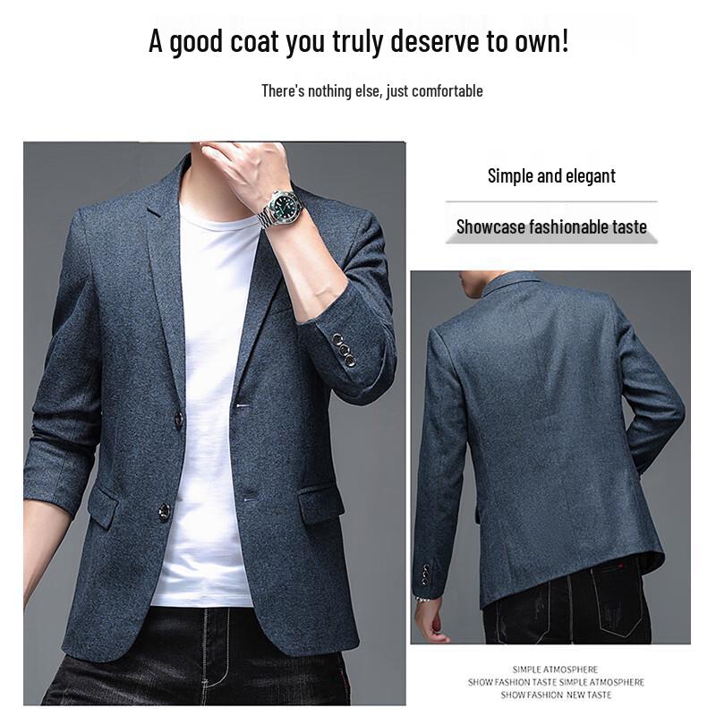 ROMON Men's Business Casual Blazer Jacket