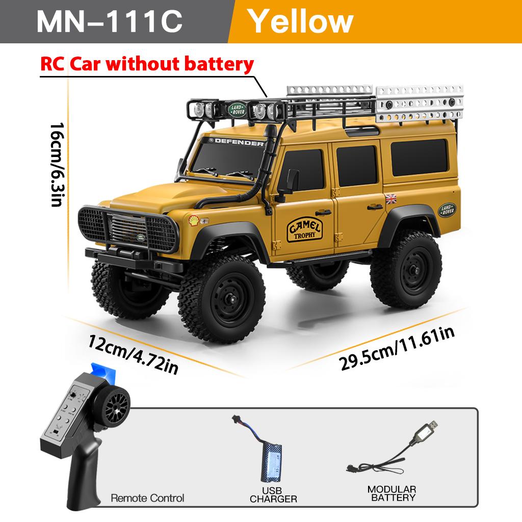 Professional MN111C 1:18 RC Car 4-wheel