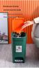 Large Odor-Proof Foot Pedal Trash Can with Lid for Home: Double Opening for Bedroom, Living Room, Kitchen, Bathroom, and Toilet.