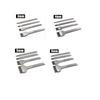 3/4/5/6mm Stainless Steel Diamond Chisel DIY Leather Tool Handmade Leathercraft Stitching Hole Punch Oblique Flat