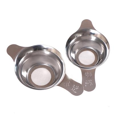 Stainless Steel Tea Filter Fine Mesh Tea Leaf Funnel Tea Strainer Accessories