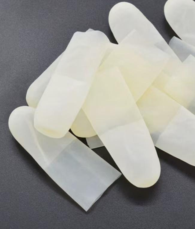 Thick Latex Anti-Slip Disposable Finger Cots - Wear-Resistant Silicone Protection