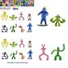 Buntes Roblox Rainbow Friends Figurenset für Kinder, 8-teiliges Modell-Dekorationspuppen