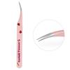 High Precision False Eyelashes Tweezer for Lash Extensions, Nail Rhinestones Pick Up, With Cute Strawberry Design