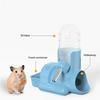 Hamster Drinking Standing Feeder Shelter Hamster Cage House Water Bowl Tableware 3 In1 Water Leakage Rabbit Water Bottle