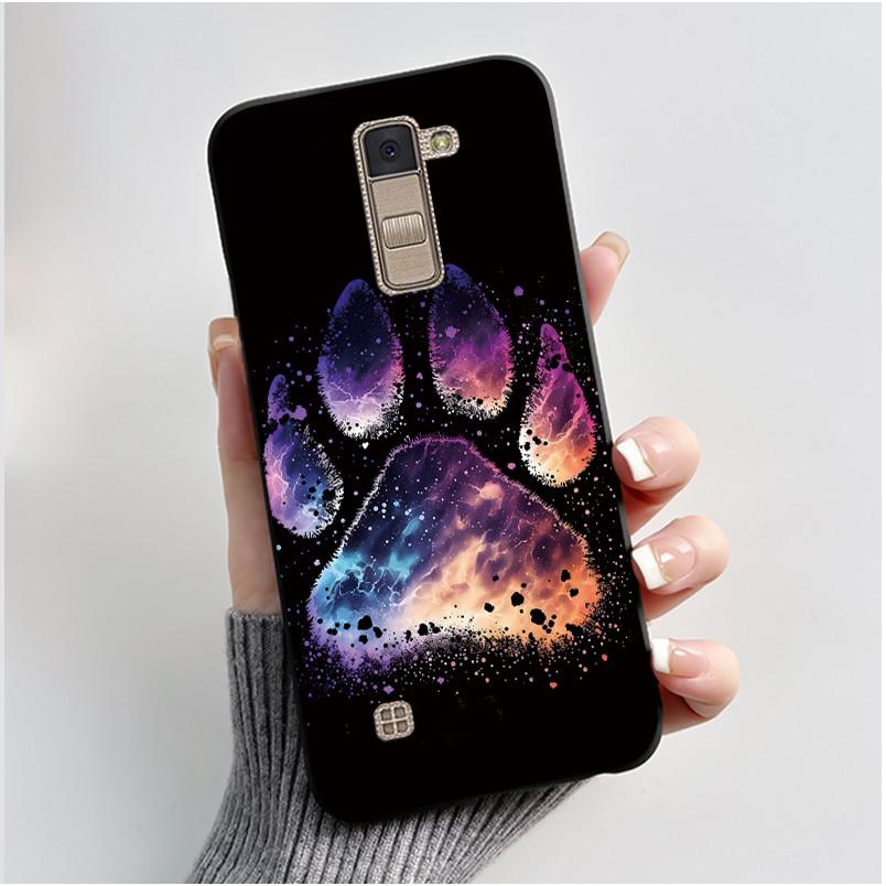 Casing For LG K10 2016 Super-Thin Slim Case Shockproof Bumper Luxury Cute Cool Boys Girls Black Matte Soft Silicone Back Cover
