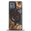 Bewood Unique Case for Motorola Edge 40 Neo - Planets - Pluto with MagSafe