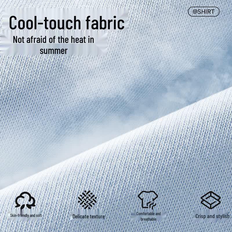 Mark Fairwhale Men's Ice Silk Cooling Short Sleeve T-Shirt