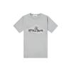 Buchstabenprint Rundhals Locker geschnitten Kurzarm T-Shirt Herren Oberteile Grau 78152NS90-V0M64