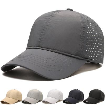 Men's Summer Mesh Duckbill Cap: Quick-Dry, Breathable, Sun Protection Visor