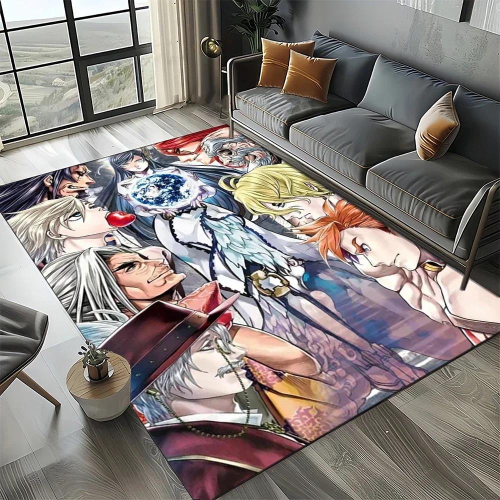 3D Cartoon Record of Ragnarok Anime 27 Style New Carpet Rug for Living Room Bedroom Home Sofa Decoration,Kids Non-slip Floor Mat