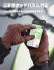 KEMIMOTO Motorcycle Gloves, Sheep Leather Gloves, Water Repellent, Smartphone Compatible,