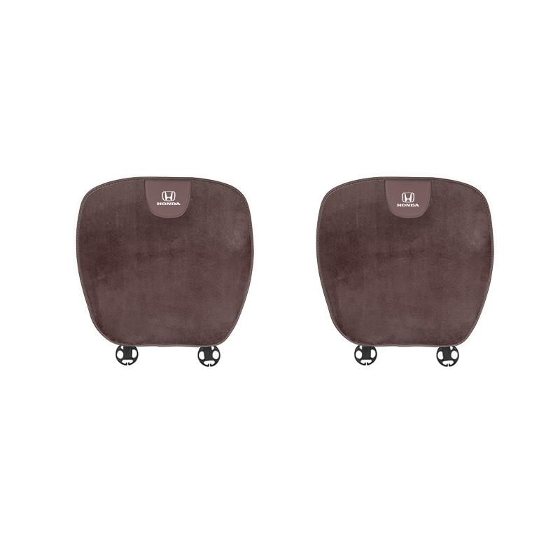 Car Seat Cover Winter Warmth Plush Auto Cushion Accessories For Honda Civic Fit Jazz Accord Pilot CRV Odyssey Passport City HRV