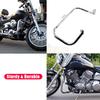 Motorcycle Accessories Highway Crash Bar Engine Guard Chrome For Yamaha Vstar Dragstar Classic Custom 400 650 1997-2018