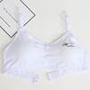 Young Kids Girls Soft Cotton Sling Bra Vest Comfy Breathable Puberty Teenage Solid Underwear