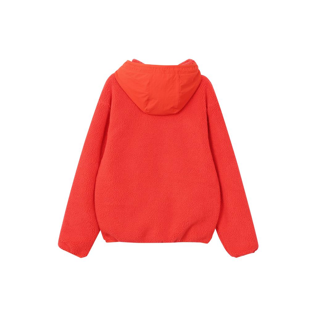 Nike Logo Print Hooded Casual Jacket Men Jackets Red FJ4566-671