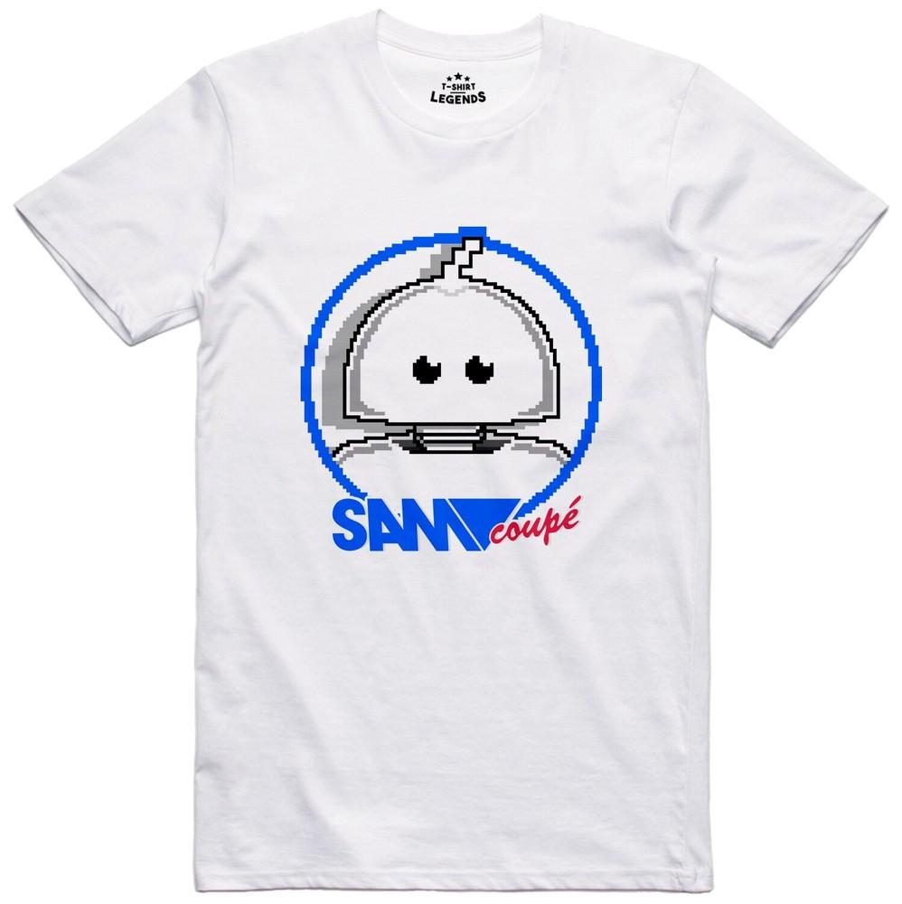 

SAM Coupé Mens T Shirt Robot Retro Computer 8 Bit Officially Licensed Top XL