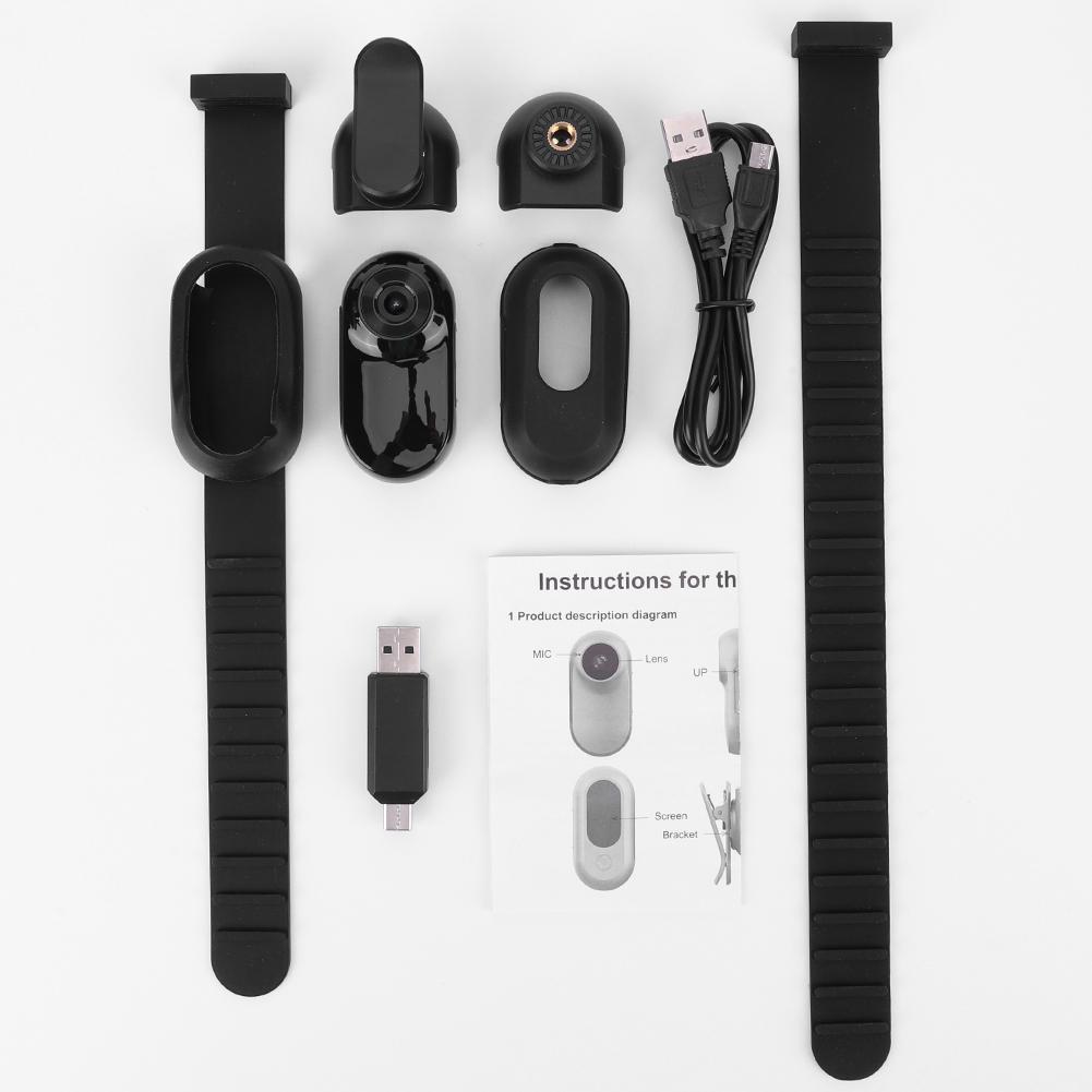 No WiFi Required Cat and Dog Collar Camera with Video Recording Movement, Mini Body Camera Indoor/Outdoor Wireless Collar