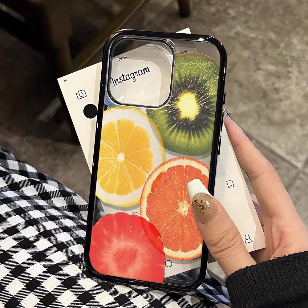 Colorful Lemon Phone Case For IPhone 17 Air 16 15 13 12 11 14 Pro Max 16 15 14 Plus 17 16 15 Case Cover Funda Bumber Coque