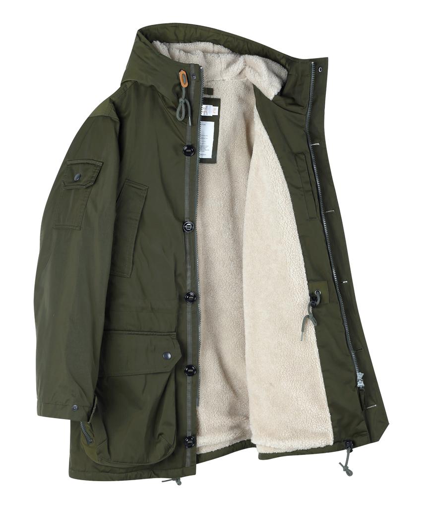 Youneedgarments Pc Hooded Mountain Parka (Olive)
