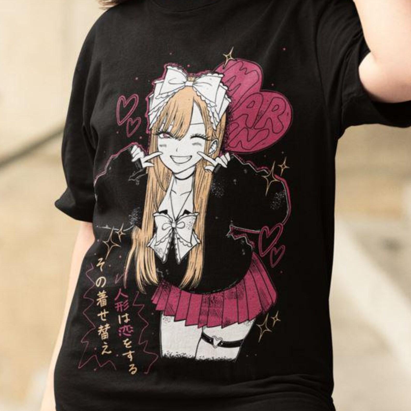 Unisex My Cosplay Darling Anime T-Shirt, Sailor Manga Waifu Graphic Tee Shirt 2XL