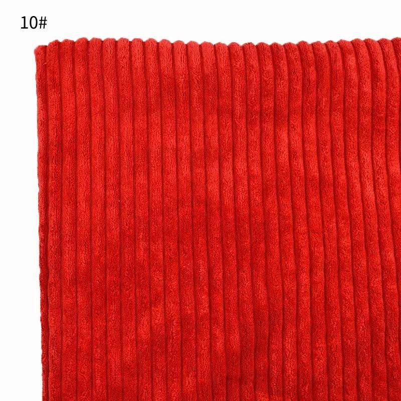 Meetee 50/100*150cm Striped Cotton Corduroy Fabric Decorative Cloth for Sofa Pillows Plush Toy DIY Clothing Sewing Home Textiles