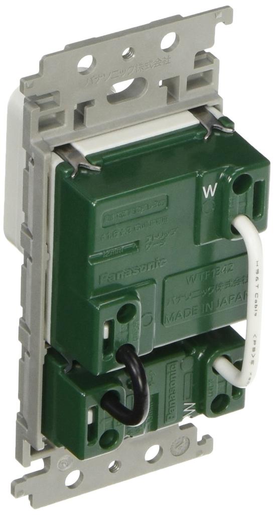 Panasonic WTF13404WK Embedded Magnetic Outlet
