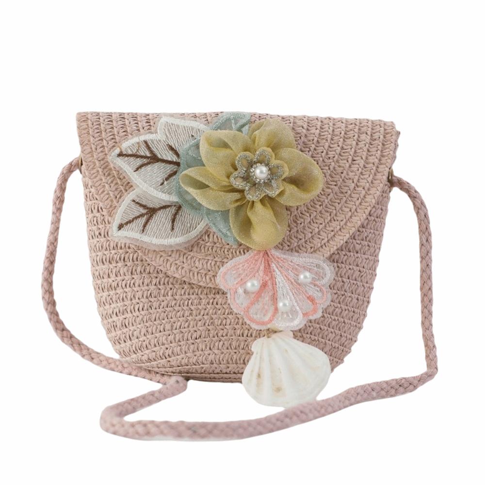 

Underarm Bag Diamond Design Crossbody Bags Half Round Shape Small Purse Straw Bag Handmade Light Weight Mini Handbag Casual Wear розовый
