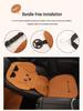 Puppy Cartoon Sunglasses Car Seat Cushion for Kia Models, All-Season Cotton Linen