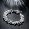 Fashion Jewelry  Sterling  Bracelet Unique Design Bracelet for Women Men Party Wedding Jewelry Gifts