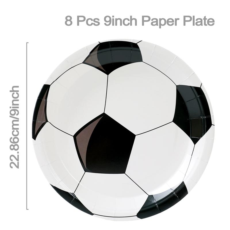 Soccer Cake Topper Boy Girl Soccer Happy Birthday Cupcake Toppers Party Dessert Football Theme Party Baby Shower Baking Supplies