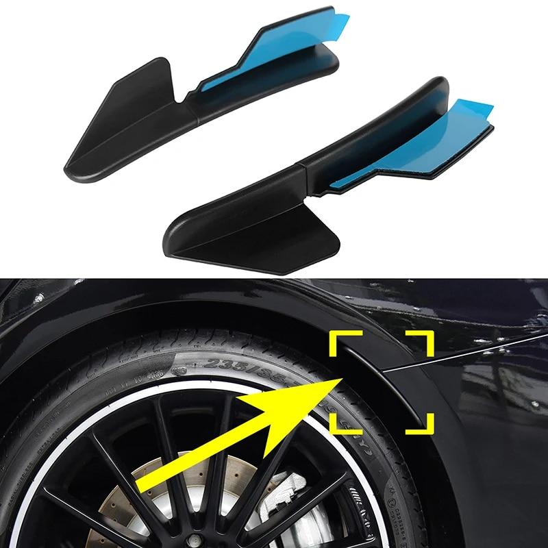 Ανθρακονήματα Για Mercedes CLA C117 CLA45 AMG CLA180 CLA200 CLA250 2013- Αυτοκίνητο Επέκταση Φτερών Πίσω Προφυλακτήρα Φρύδι Τροχού