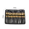 12 Piece Carving Knife Woodworking Carving Chisel Carving Knife Set Hand Carved Chisel Woodworking Carving Knife Set