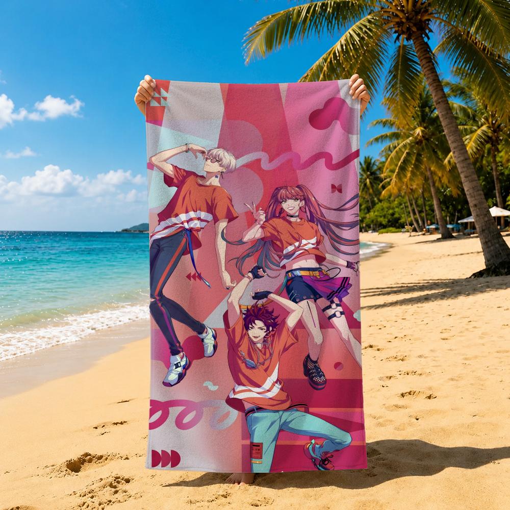 Media Paradox Live Towel Towel Soft Pool Gift For Travel Gym Shower Cool Camping Quick Dry Sports Large Beach Towel