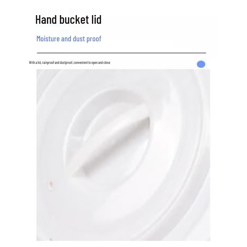 GangYi 60L Plastic Storage Bucket with Lid