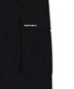 WACKY WILLY Nylon Cargo Track Pants Black