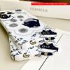 Cute Black Cat Fun Time Mobile Phone Case All inclusive film hard phone case, compatible with iPhone 18 Pro Max 17 16 15 14 13 12 11