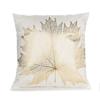Modern Geometric Gold Bronzing Plants Leaves Cushion Cover Super Quality Polyester Pillow Cover Decorative Pillow for Sofa Chair