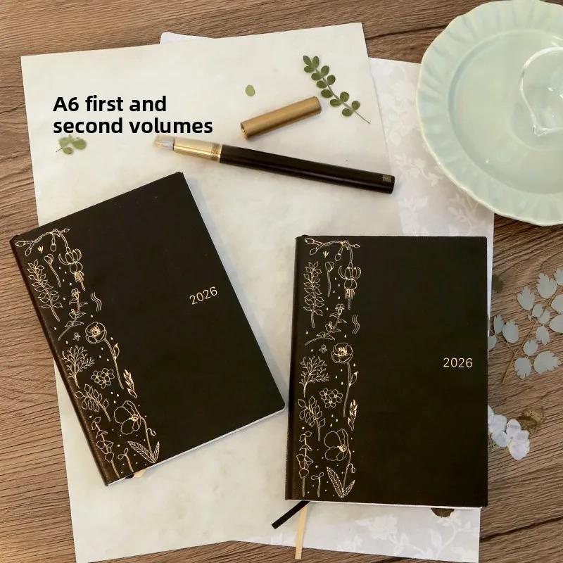 New 2026 Pokcet A6 Notebook Planner A5 Journal Note Book Soft Cover 52g BaChuan Paper Best Gifts for Daily Writing