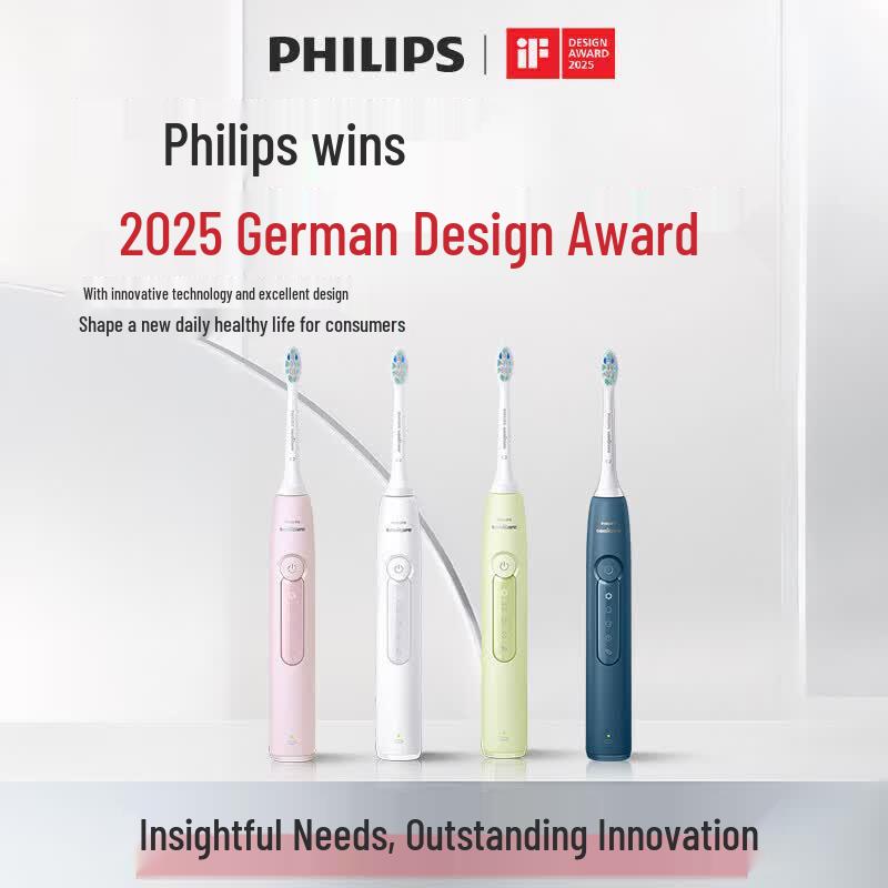 

Philips DiamondClean 3-Series HX5181/02 Sonic Electric Toothbrush CN plug (adapter included)