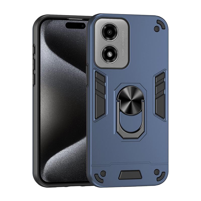 Shockproof Hard Armor Cover Case For Motorola Moto G04 G13 G14 G20 G23 G24 G30 G31 G32 G34 G35 Car Magnetic Ring Holder Cover