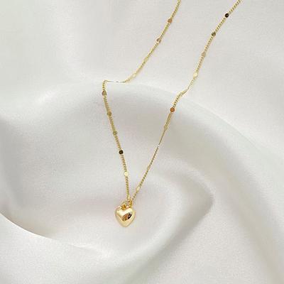 Necklaces for Women Korean Fashion Sexy Female Clavicle Chain Jewelry Personalized Heart Necklace