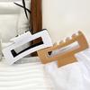 Hair Claw Soft Silicone Anti-slip Teeth Back Head Hair Clip