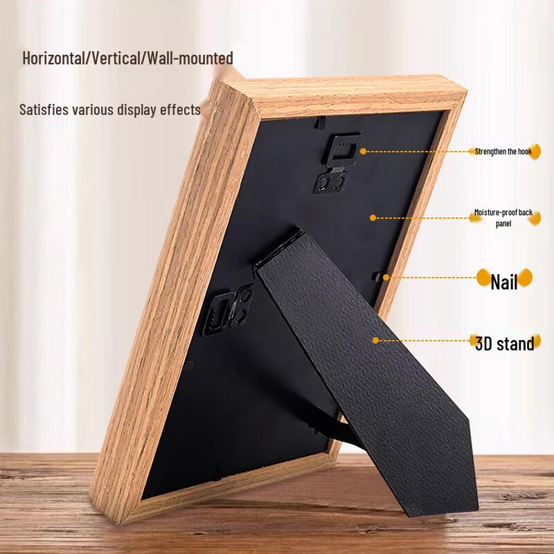Jinlongxing 6-inch Wooden Photo Frame