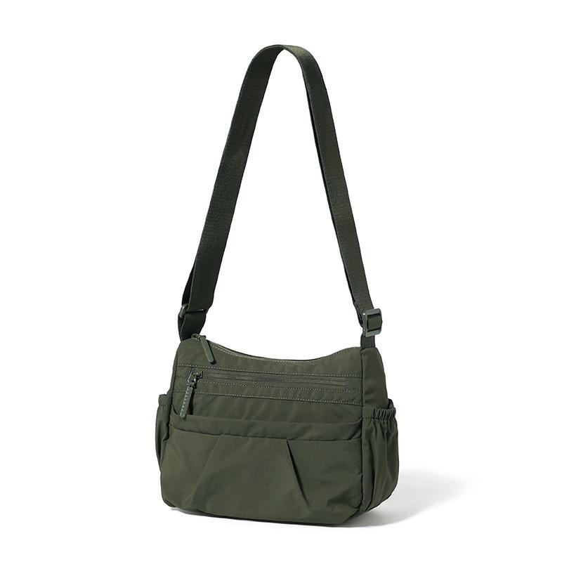Shoulder Bag Large Capacity Crossbody Bag Multi-Layer Nylon Bag